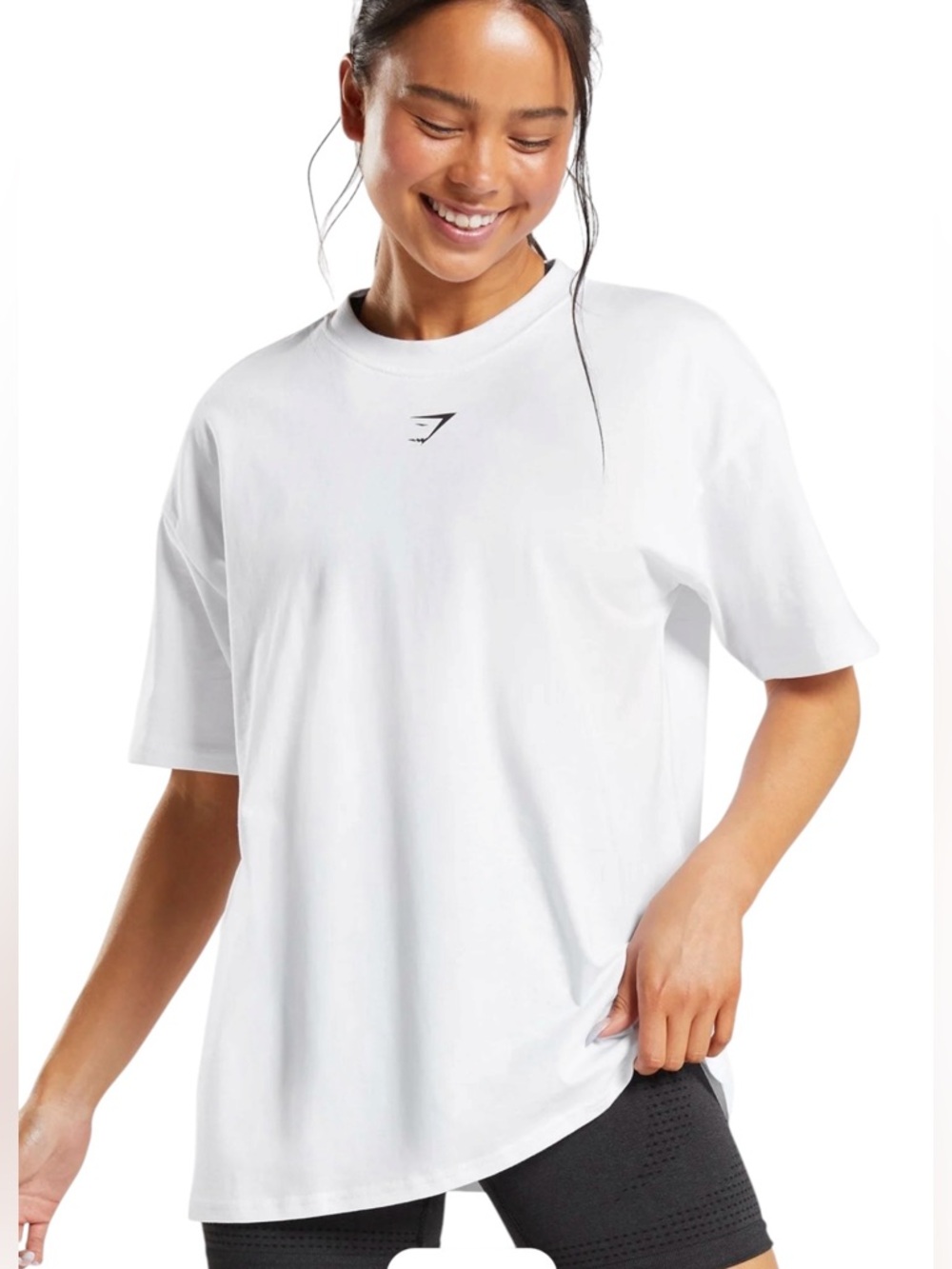 GYMSHARK Fraction OVERSIZED 💯 COTTON T-Shirt